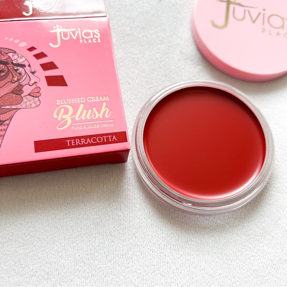 SOLD. Juvia's Place Blushed Cream Blush in Terracotta Red - Picture 2 of 3